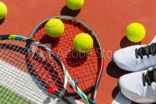Bild på Tennis equipment